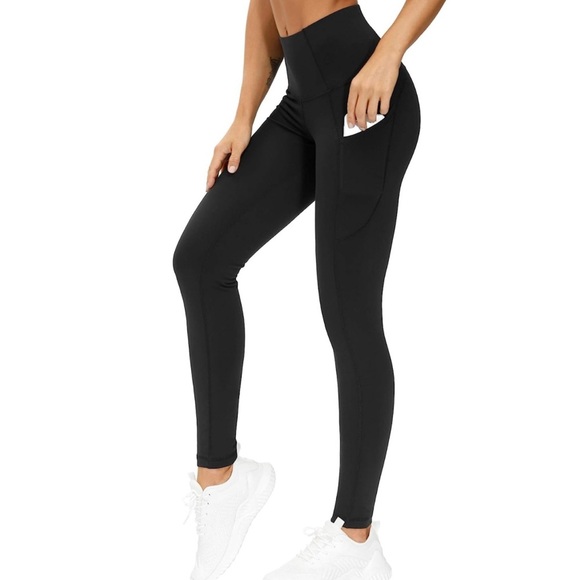 Womens Thick High Waisted Yoga Pants Size 2XL - Picture 3 of 5